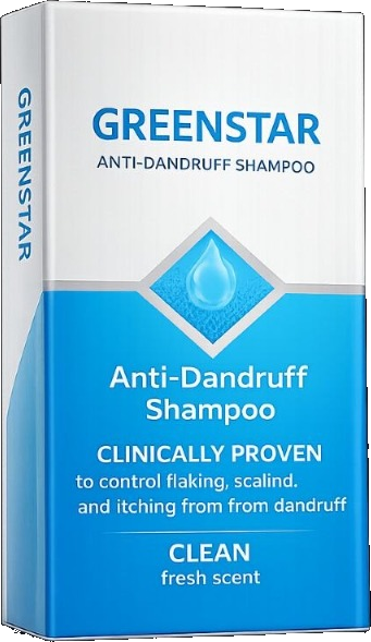 Greenstar Shampoo Ketoconazole 2 percent Zinc Pyrithione 1 percent Aloe Vera 10 percent